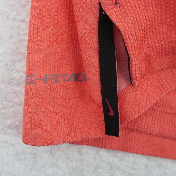 Nike Tiger Woods Collection Dri-FitADV Golf Polo Shirt Mens Medium Pink/Coral - Picture 6 of 14